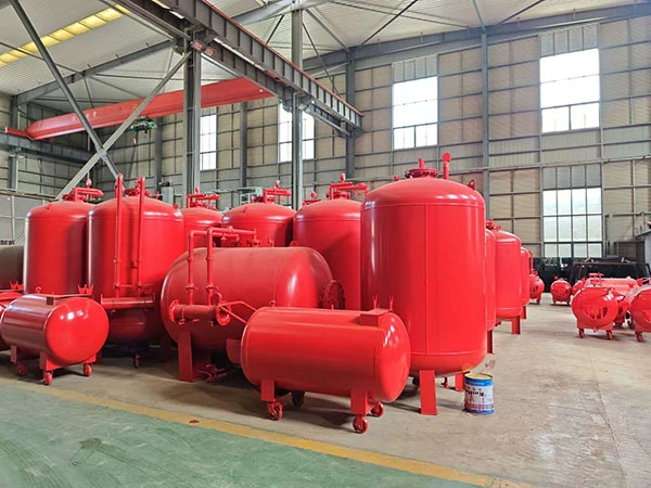 Horizontal Foam Bladder Tank